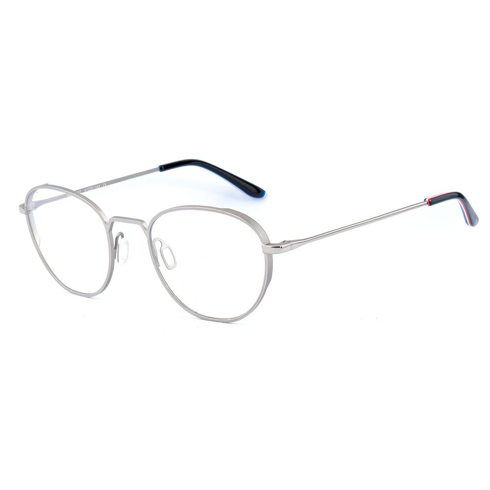 Gray Stainless Steel Glasses (Frames) - ventzia