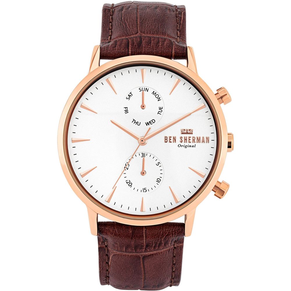 Brown Leather Watch - ventzia
