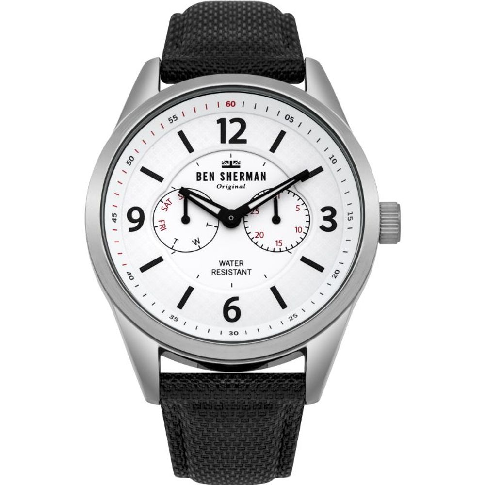 Black Leather Watch - ventzia