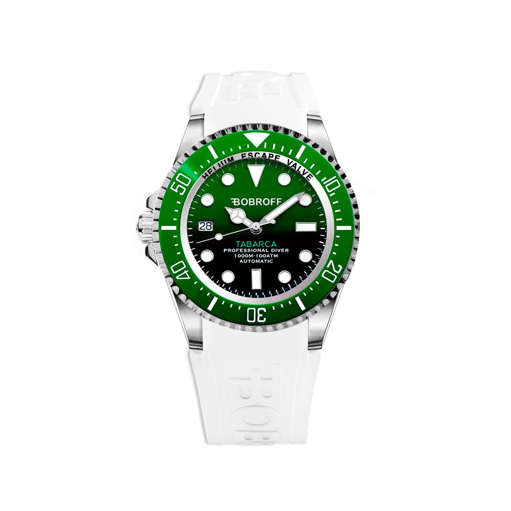 White Rubber Sport Watch - ventzia