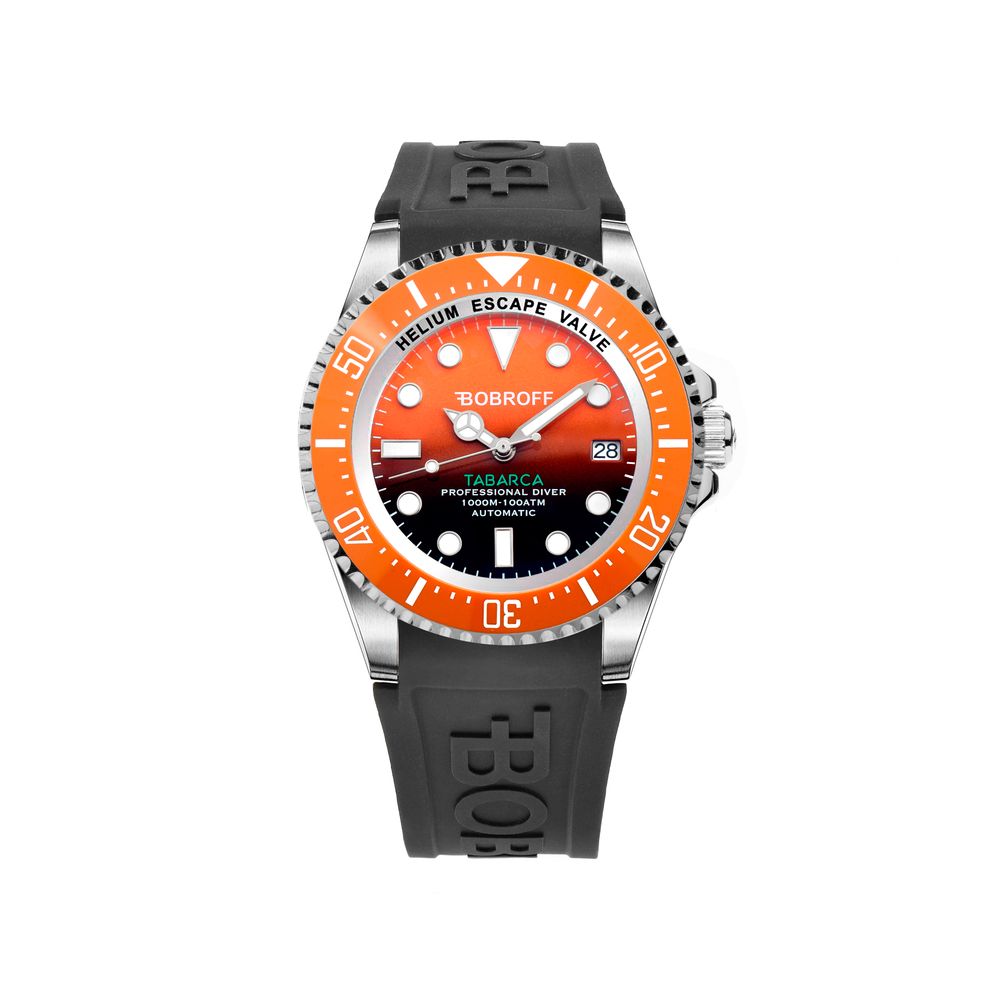 Black Rubber Watch - ventzia