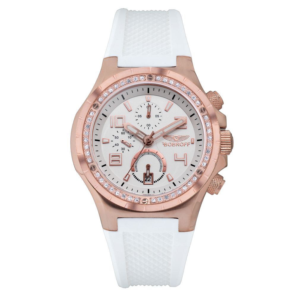 White Rubber Bracelet Watch - ventzia
