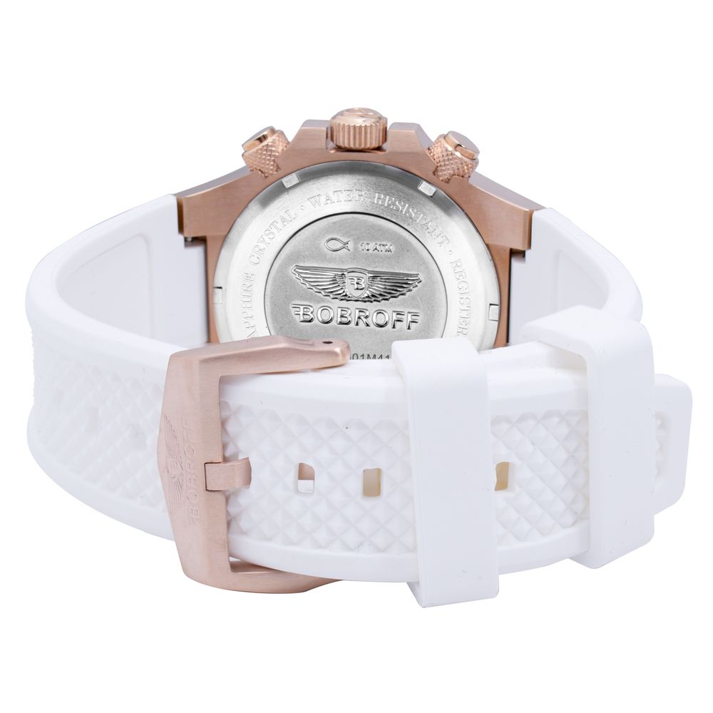 White Rubber Bracelet Watch - ventzia