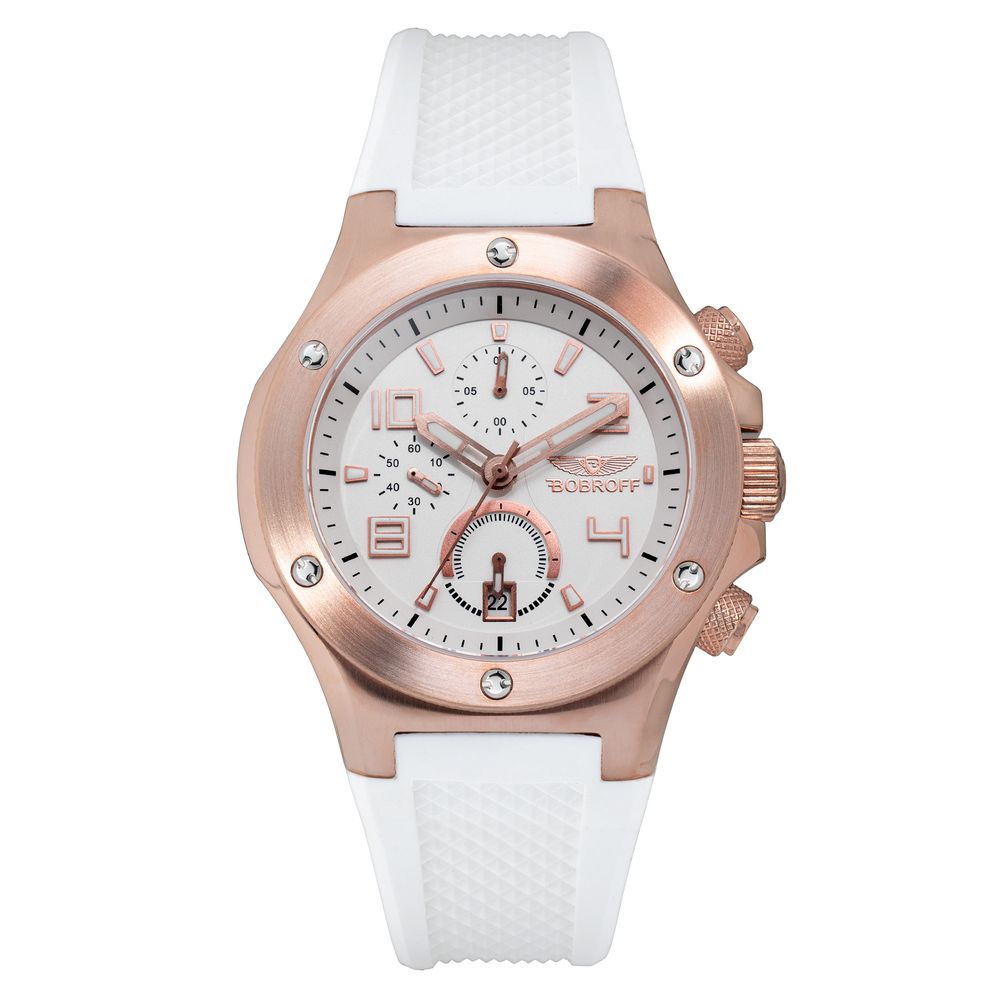 White Rubber Bracelet Watch - ventzia