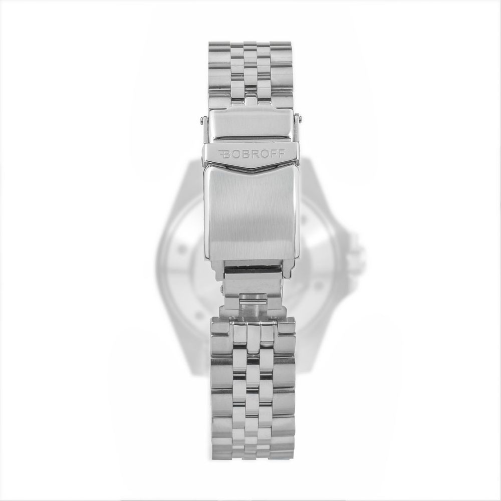 Silver Stainless Steel Bracelet Watch - ventzia