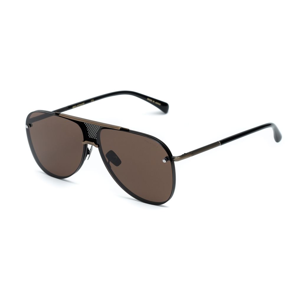 Brown Titanium Sunglasses - ventzia