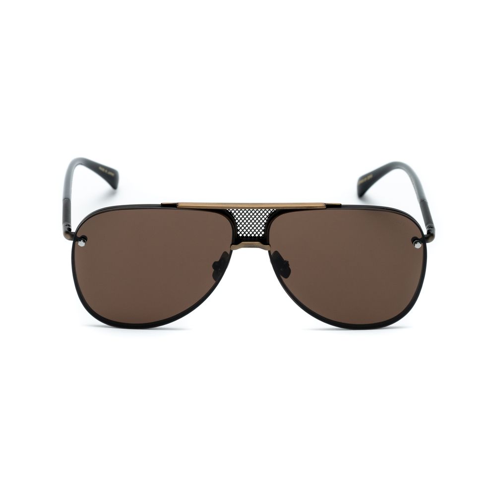 Brown Titanium Sunglasses - ventzia