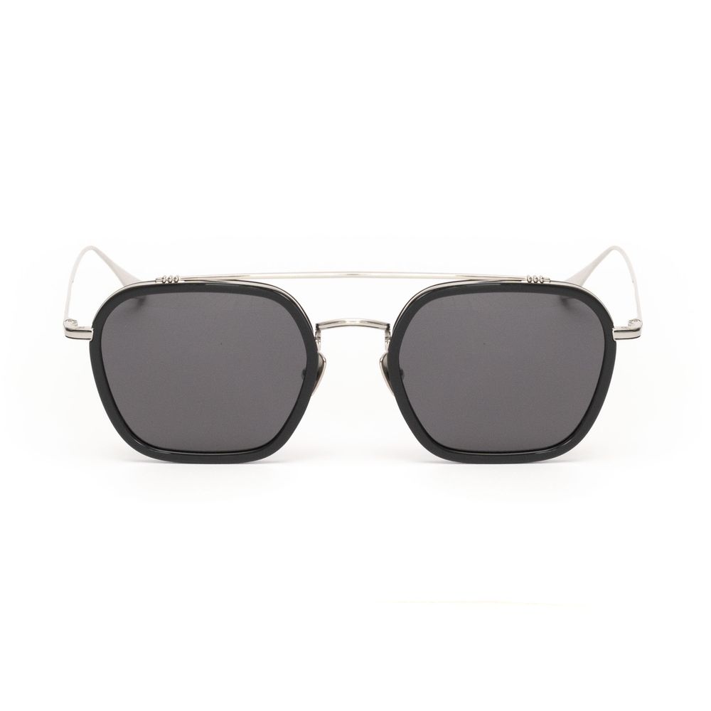 Gray Stainless Steel Sunglasses - ventzia
