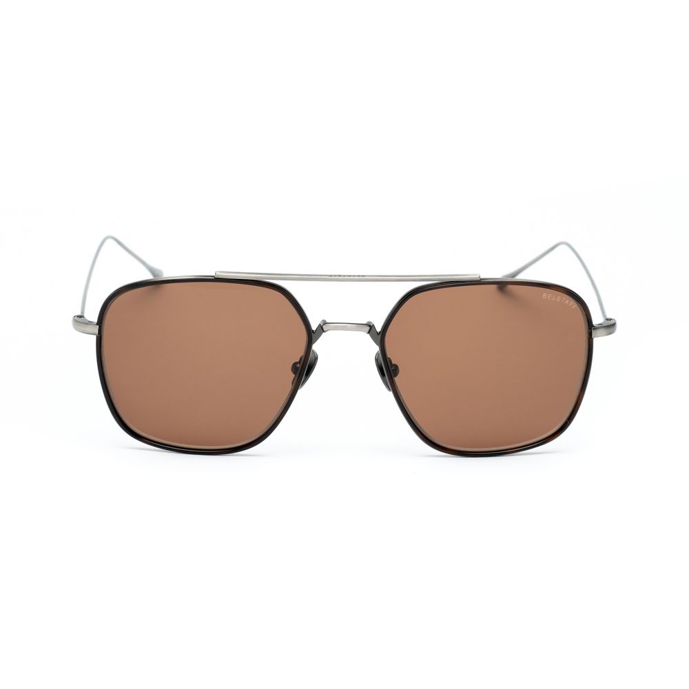 Brown Titanium Sunglasses - ventzia