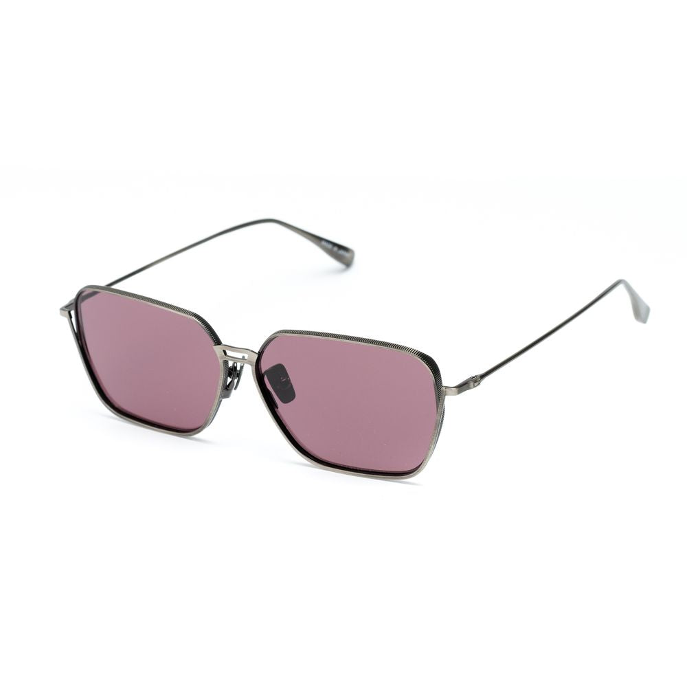 Gray Stainless Steel Sunglasses - ventzia