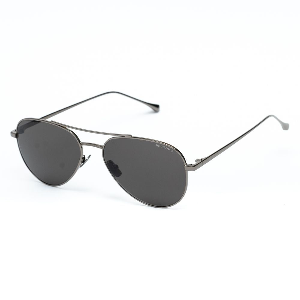 Gray Stainless Steel Sunglasses - ventzia