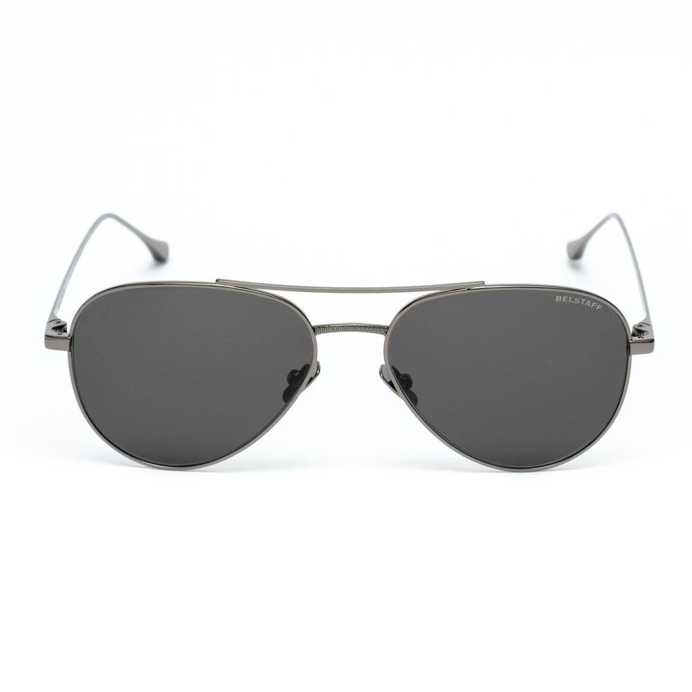 Gray Stainless Steel Sunglasses - ventzia