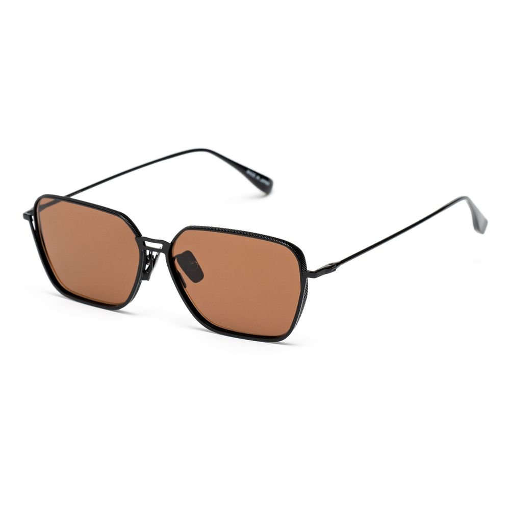 Black Stainless Steel Sunglasses - ventzia