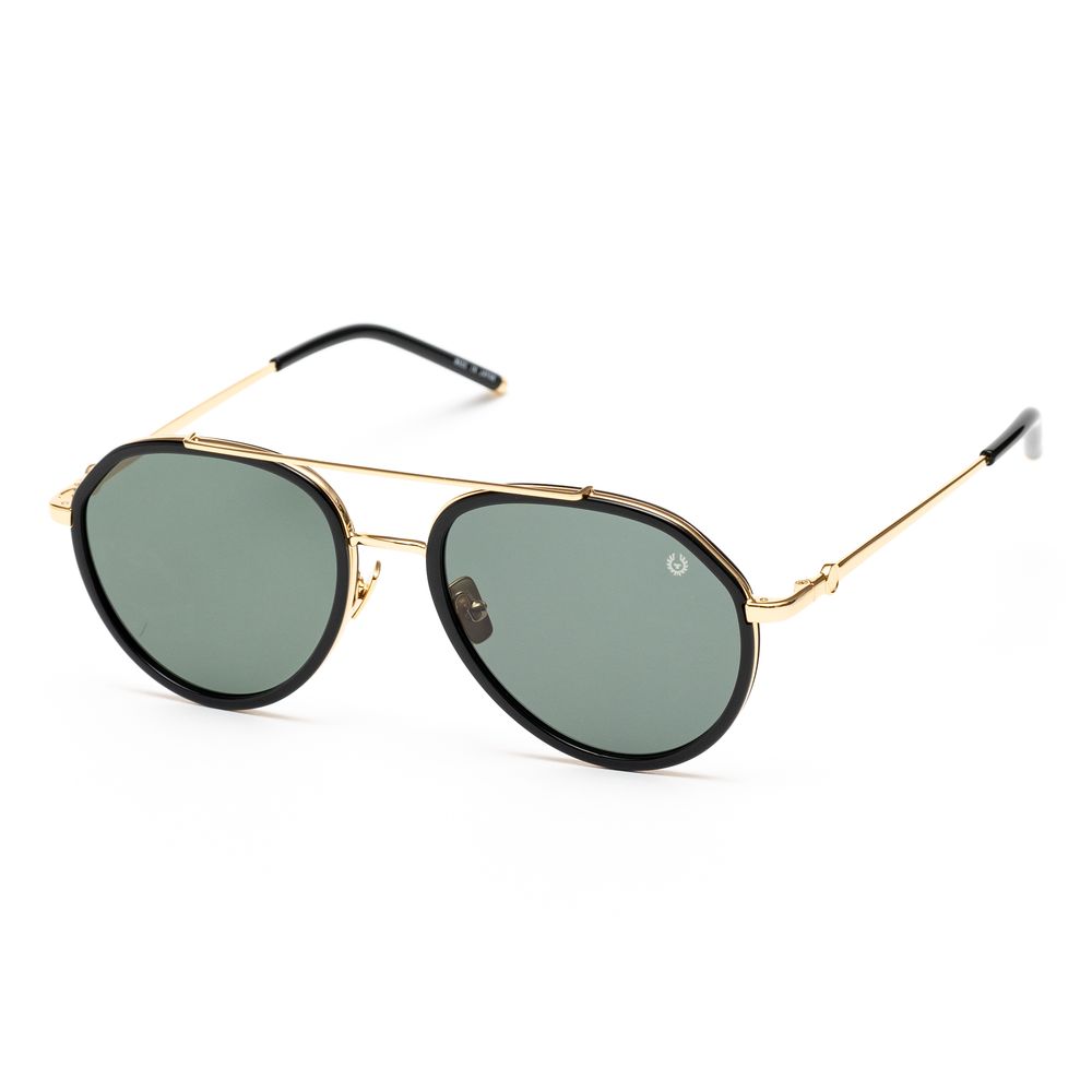 Gold Stainless Steel Sunglasses - ventzia