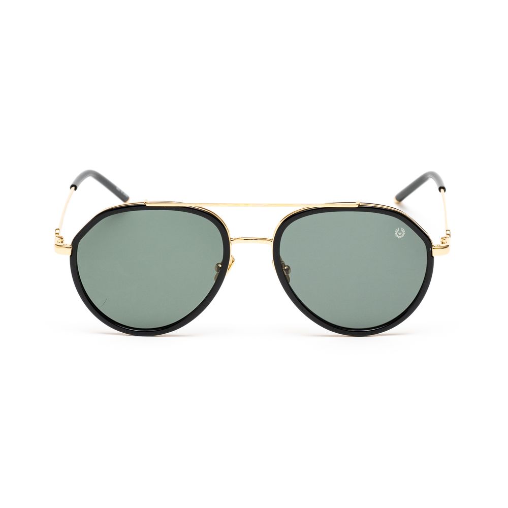 Gold Stainless Steel Sunglasses - ventzia
