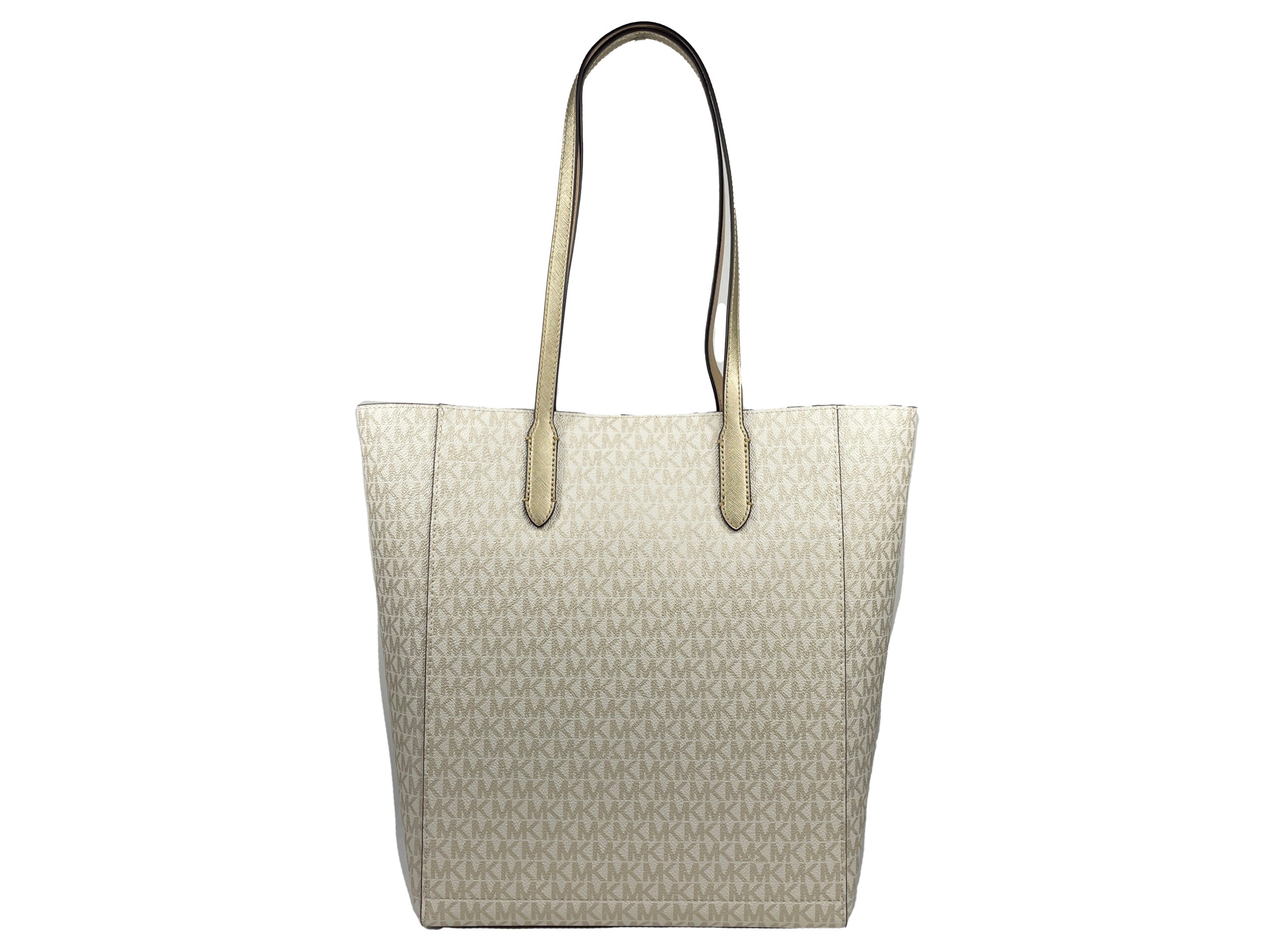 Vincent With Card Case Large Tote Purse Bag Gold - ventzia