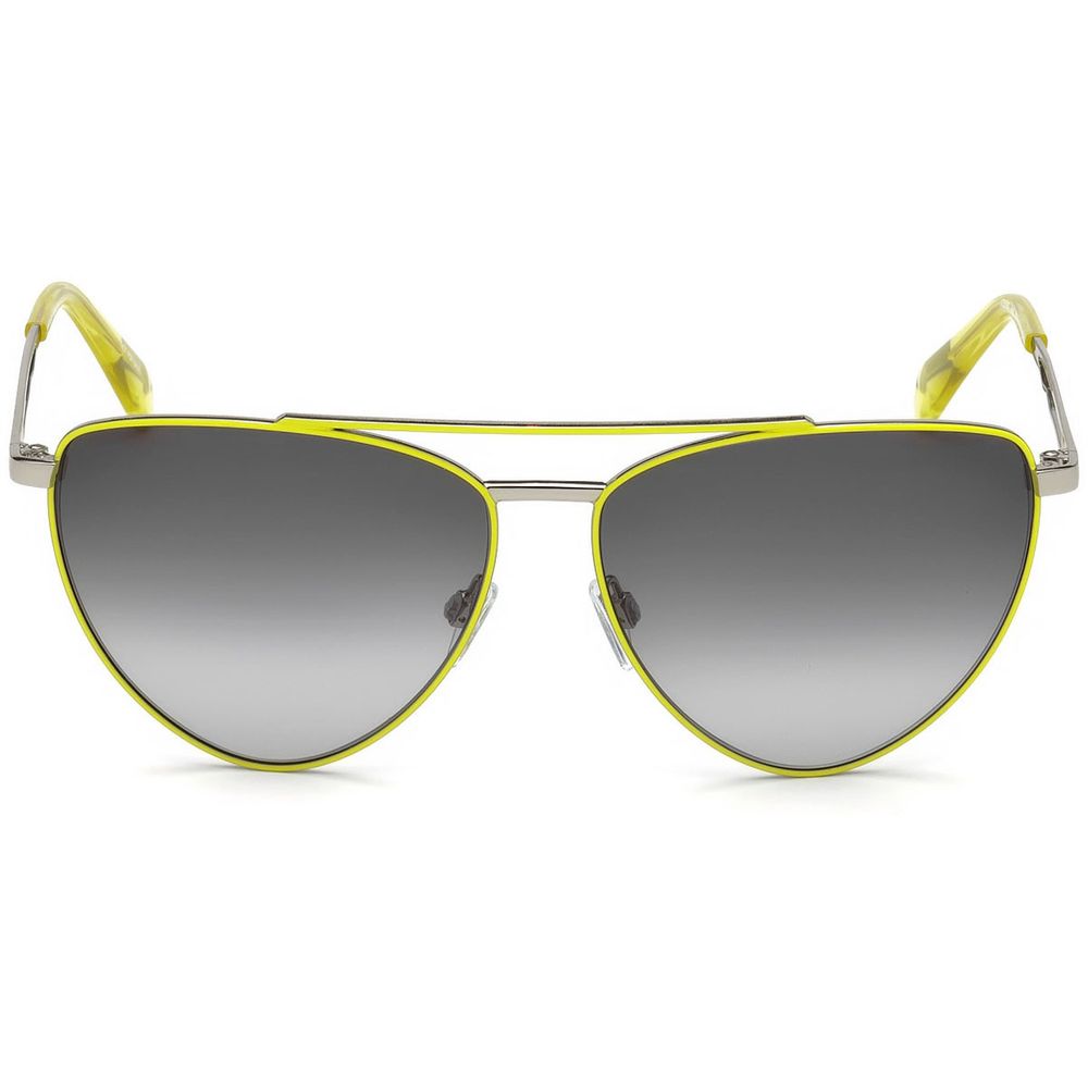 Yellow Metal Sunglasses - ventzia