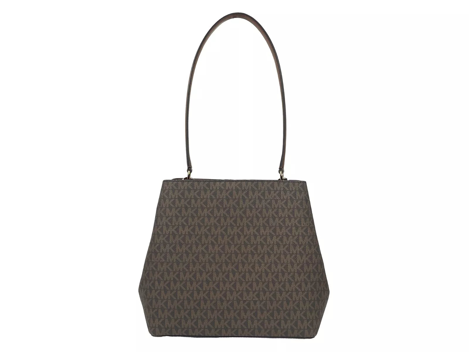 Medium Pratt Bucket Shoulder Bag Purse Brown - ventzia