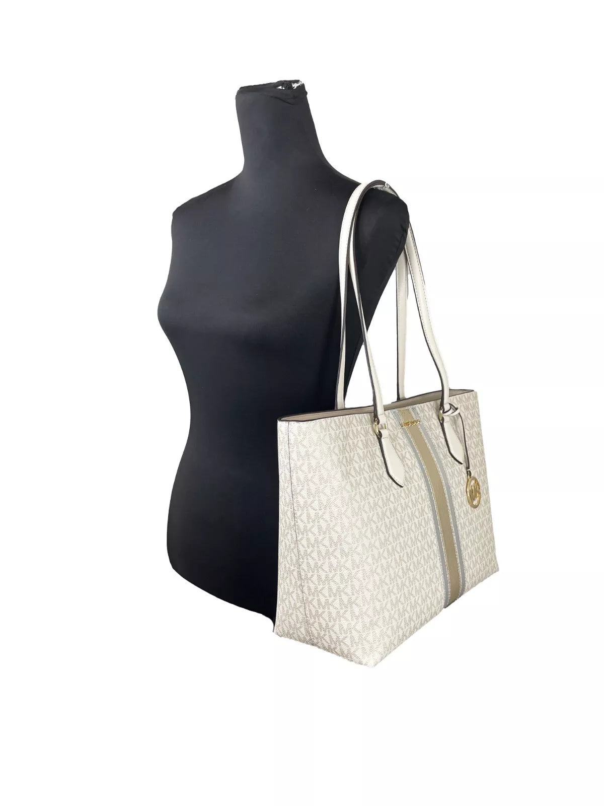 Sheila Large Tote Purse Bag Pale Gold - ventzia