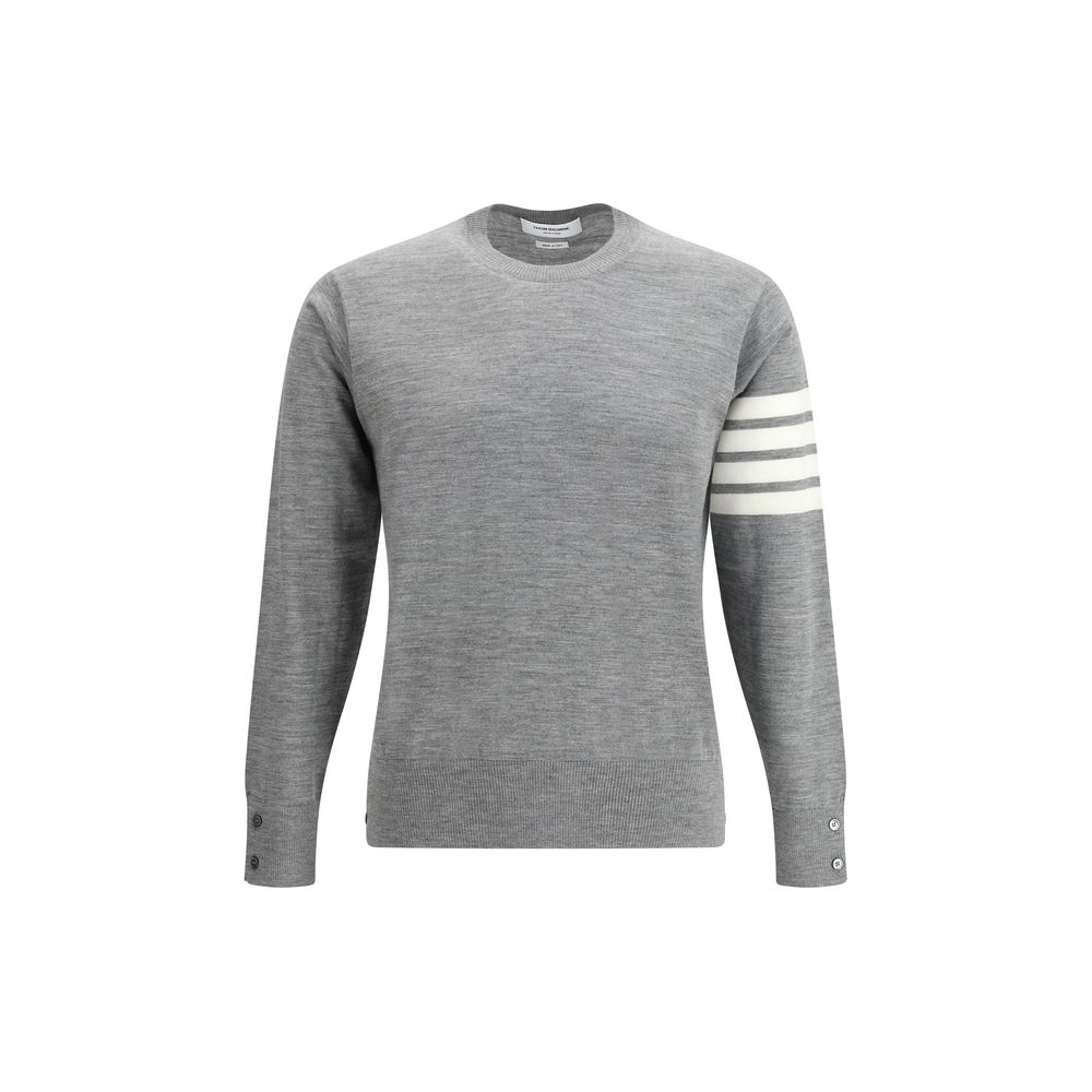 Gray Fleece Wool Sweatshirt - ventzia