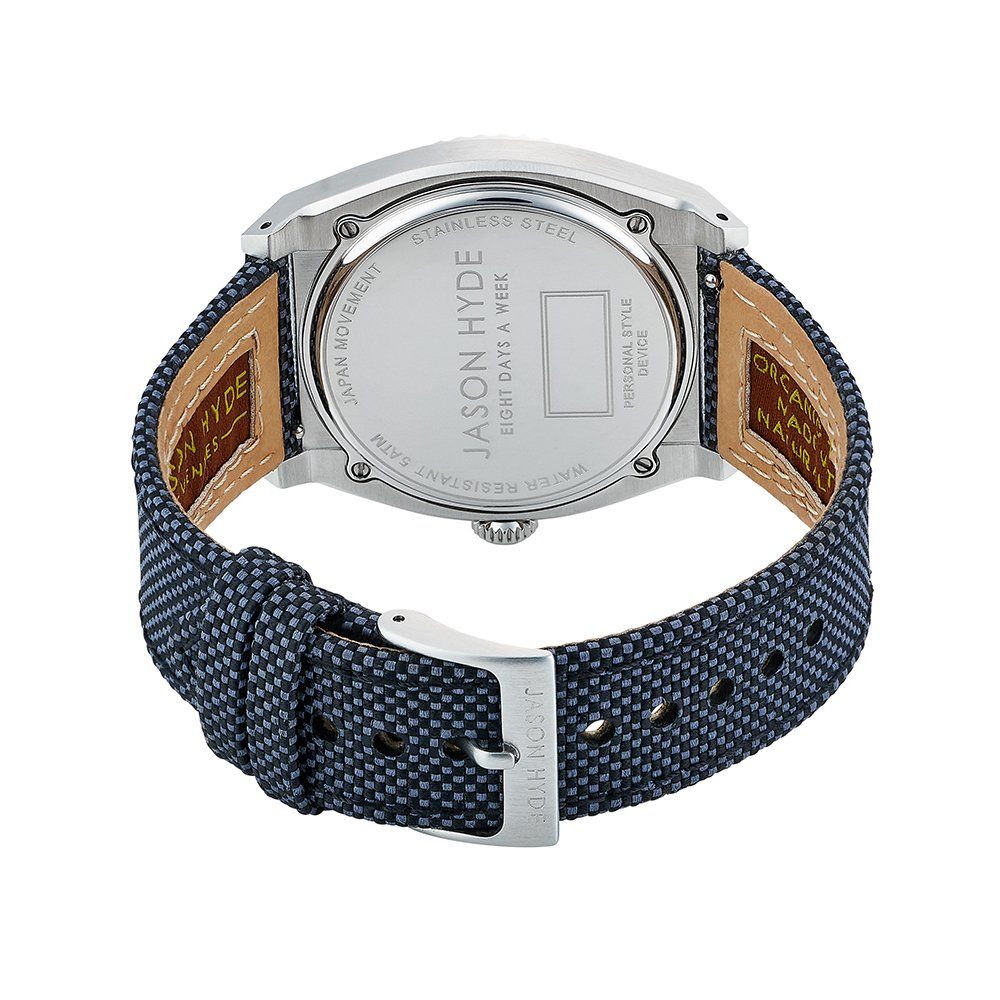 Blue Polycarbonate Dress Watch - ventzia