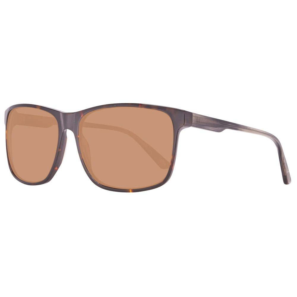 Brown Plastic Sunglasses - ventzia