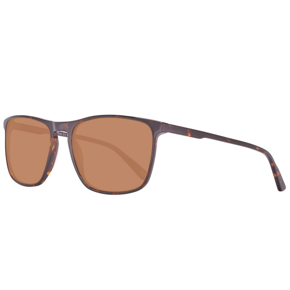 Brown Plastic Sunglasses - ventzia