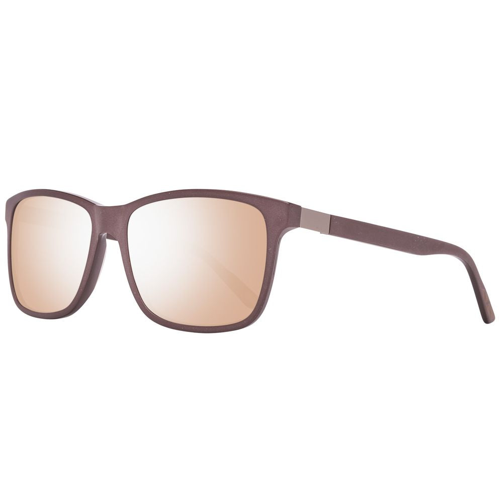 Brown Plastic Sunglasses - ventzia
