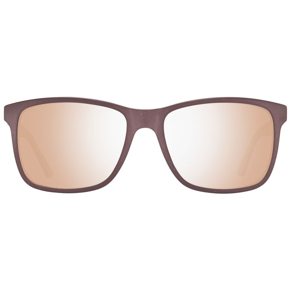 Brown Plastic Sunglasses - ventzia