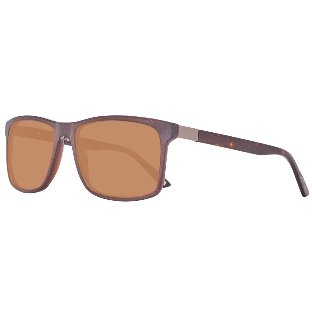 Brown Plastic Sunglasses - ventzia