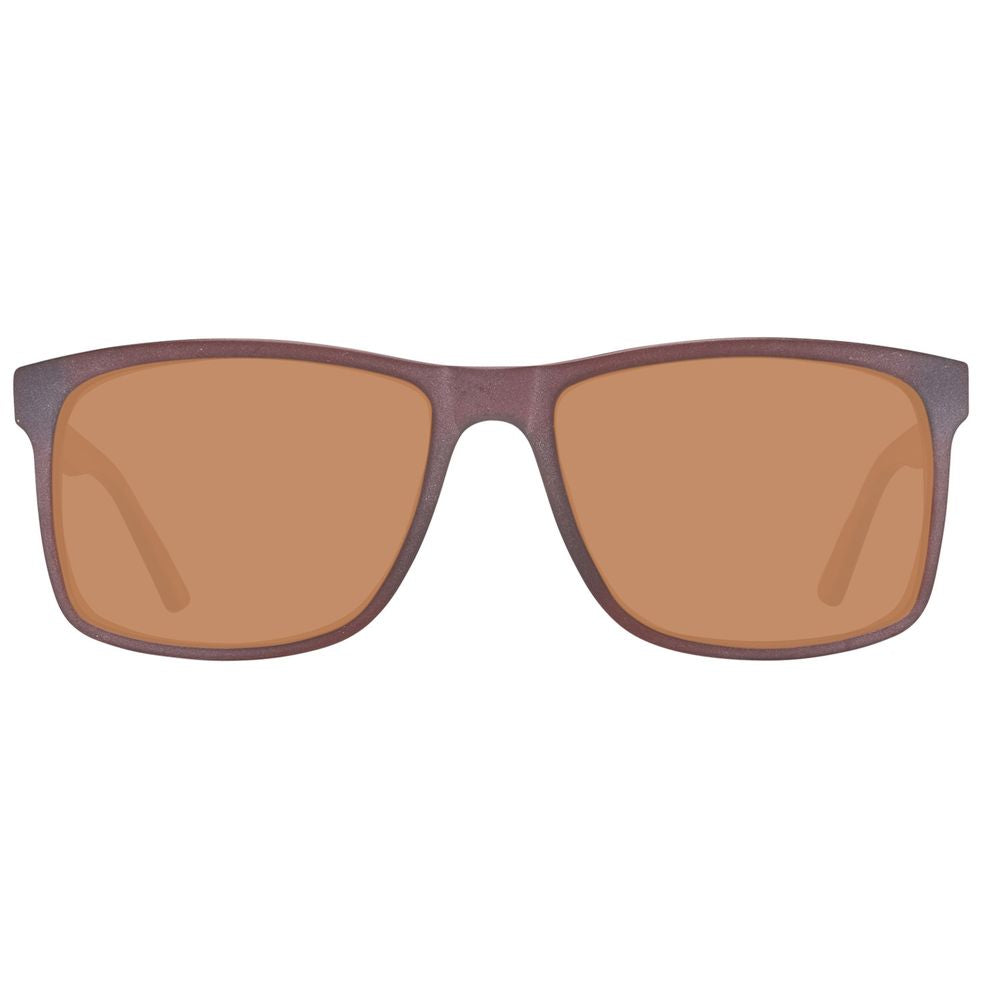 Brown Plastic Sunglasses - ventzia