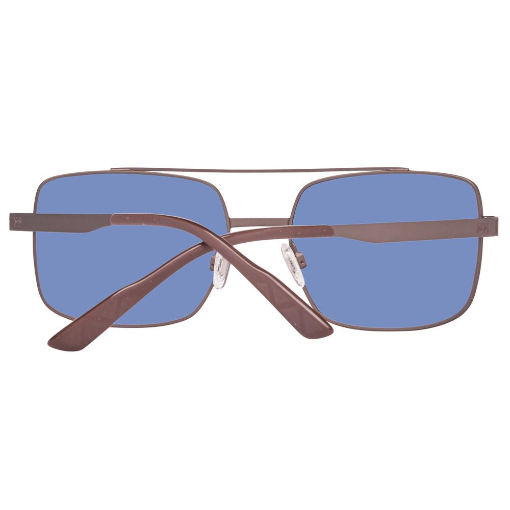 Brown Metal Sunglasses - ventzia