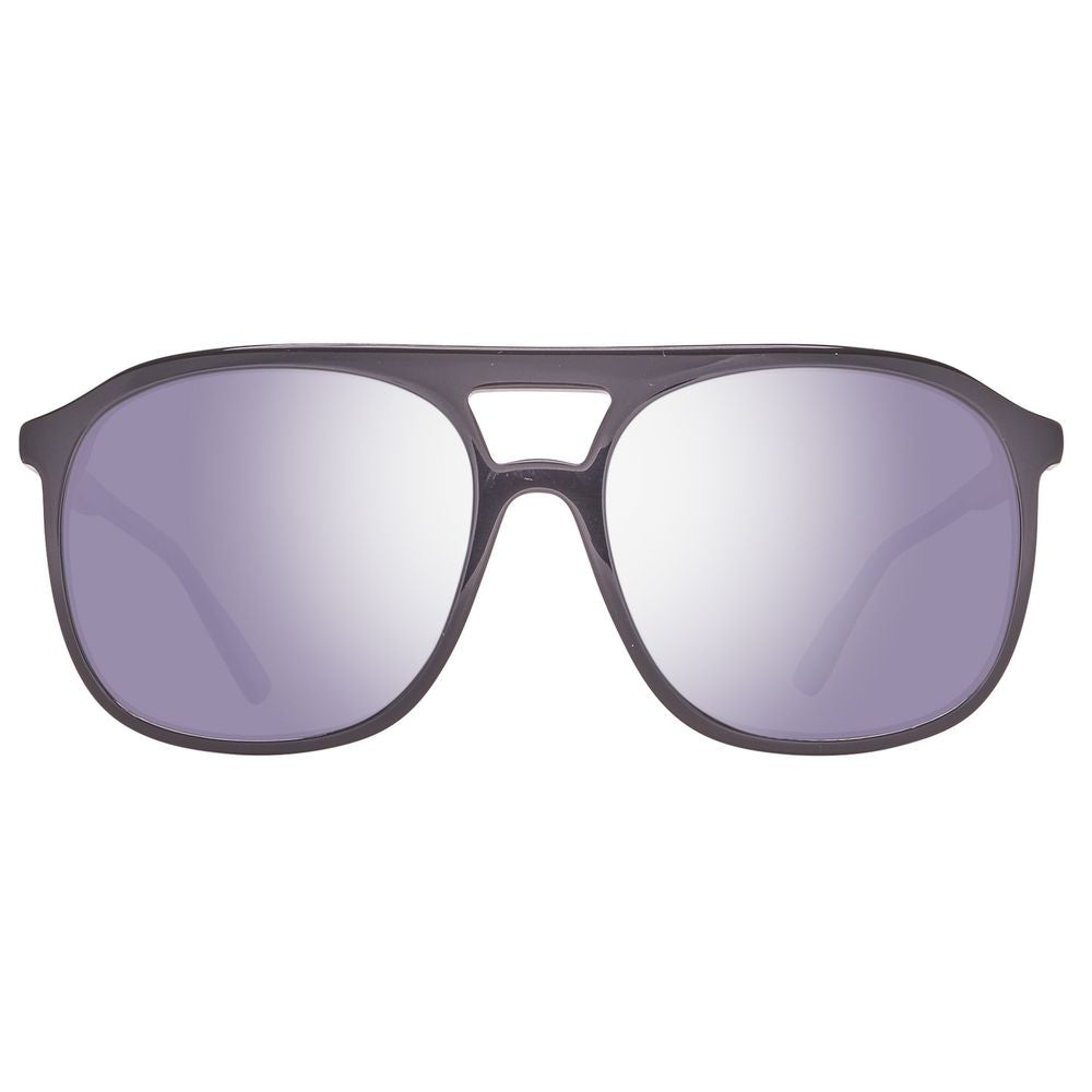 Black Plastic Sunglasses - ventzia