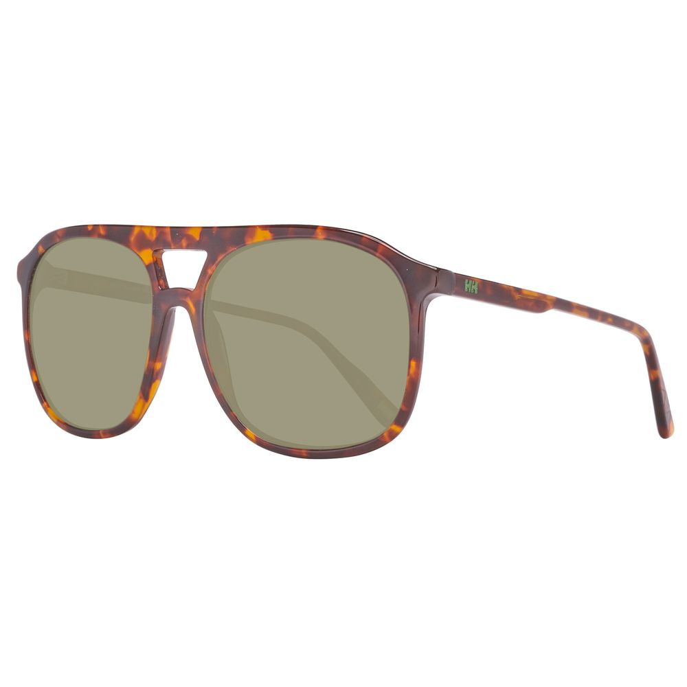Brown Plastic Sunglasses - ventzia