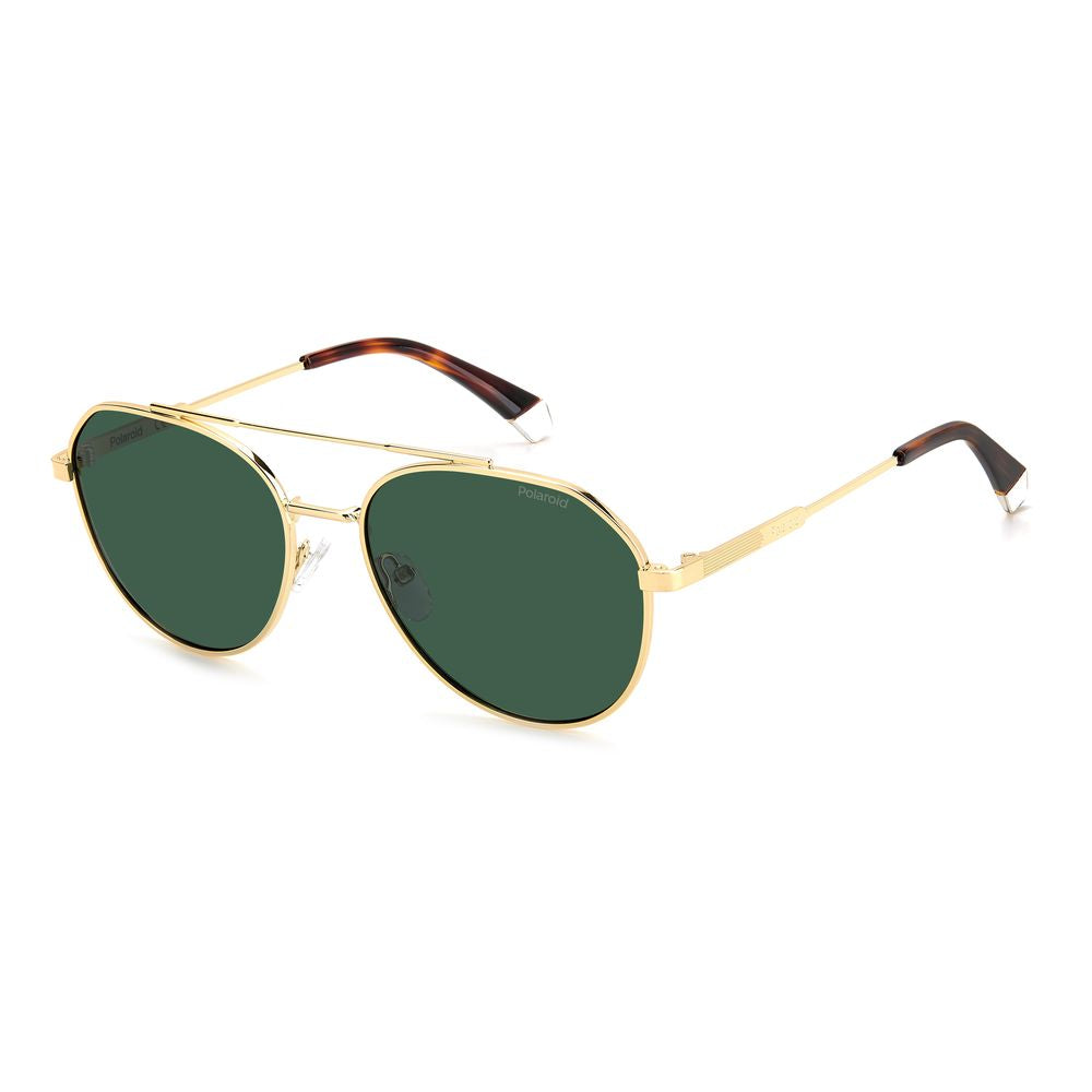 Gold Stainless Steel Sunglasses - ventzia