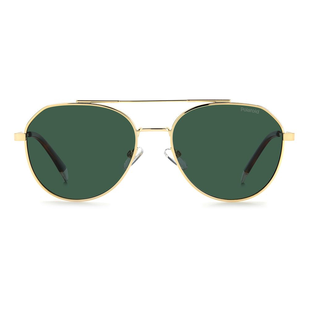 Gold Stainless Steel Sunglasses - ventzia