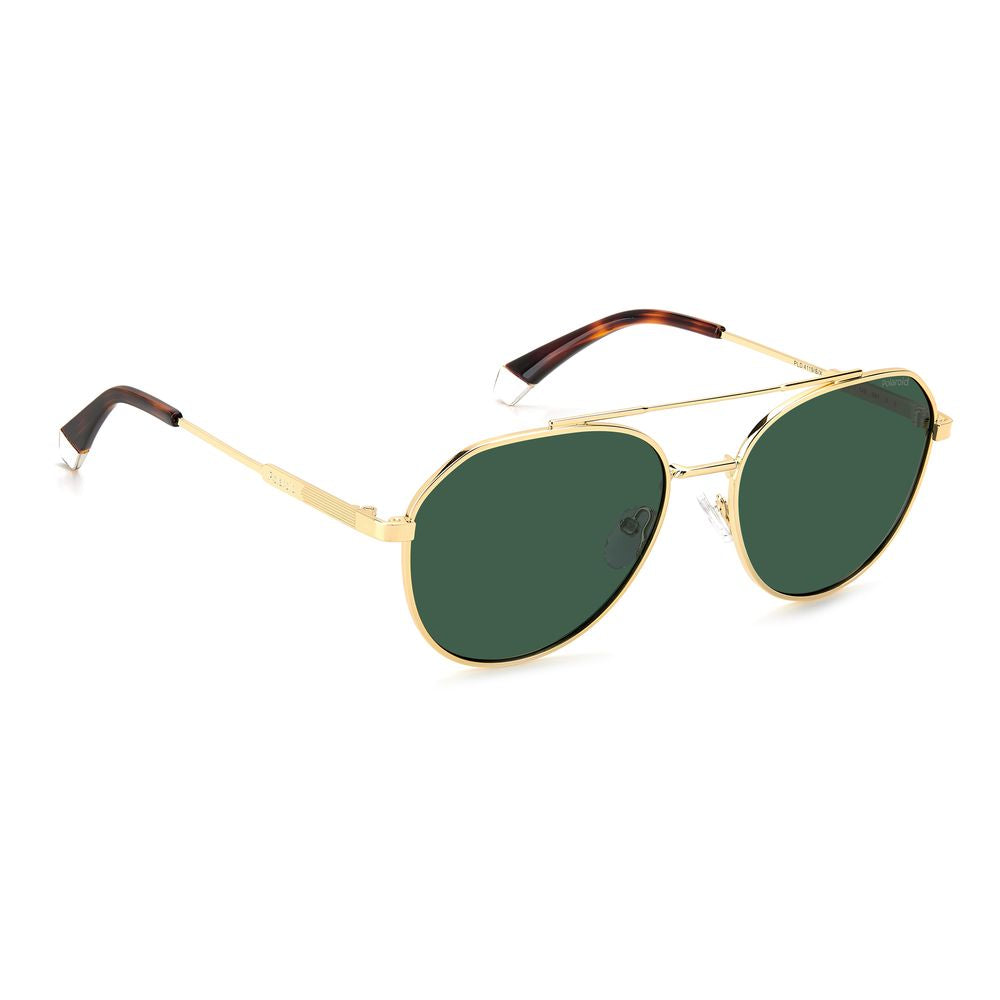 Gold Stainless Steel Sunglasses - ventzia