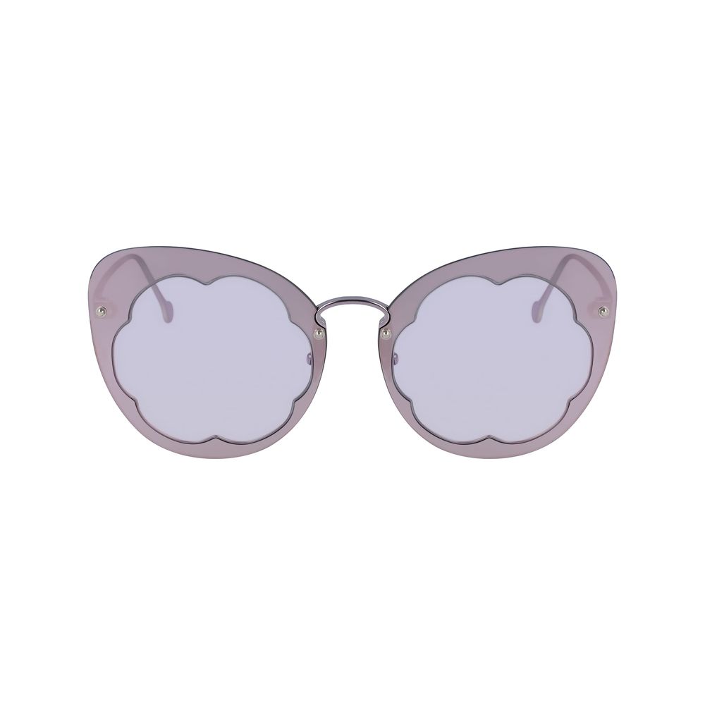 Purple Metal Sunglasses