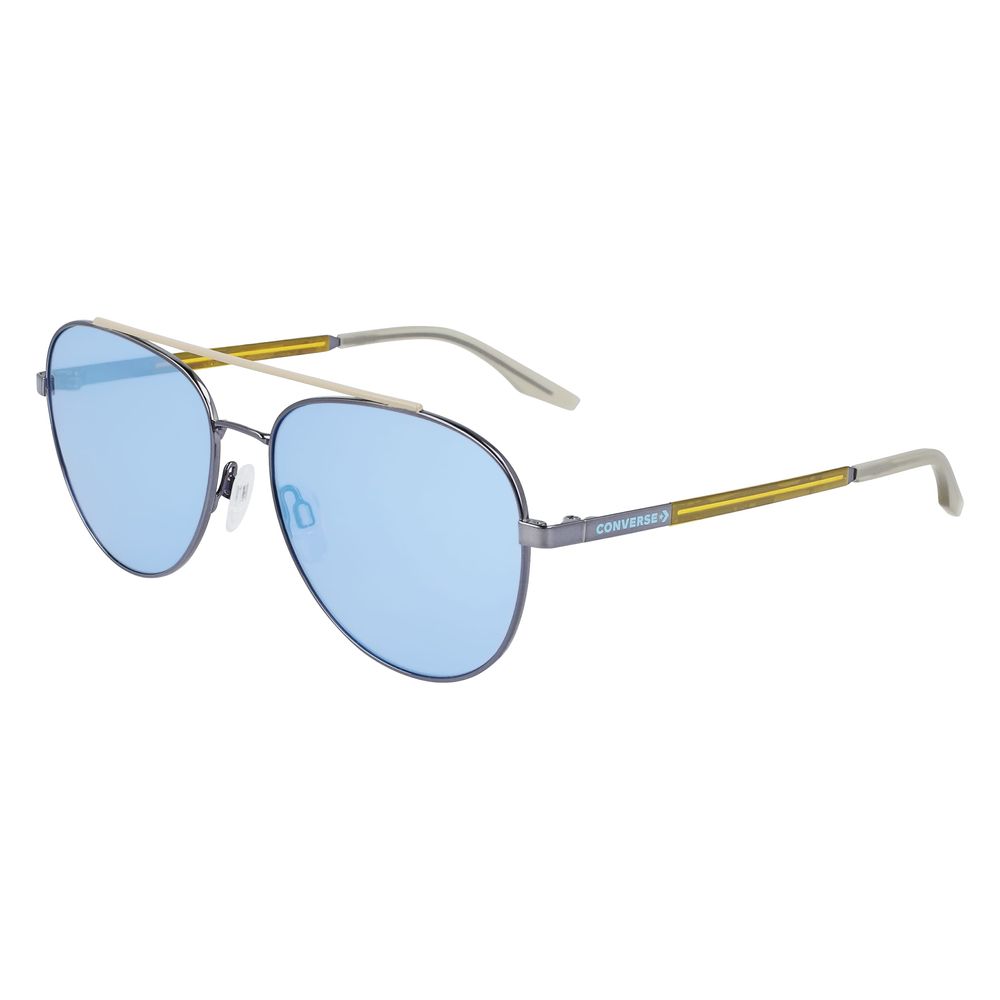 Gray Metal Sunglasses - ventzia