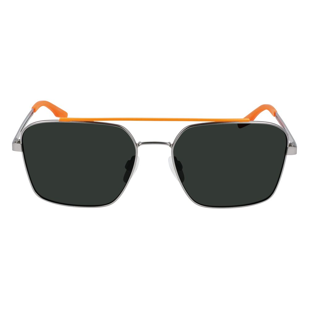 Gray Metal Sunglasses - ventzia
