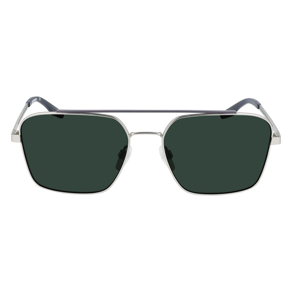 Silver Metal Sunglasses - ventzia