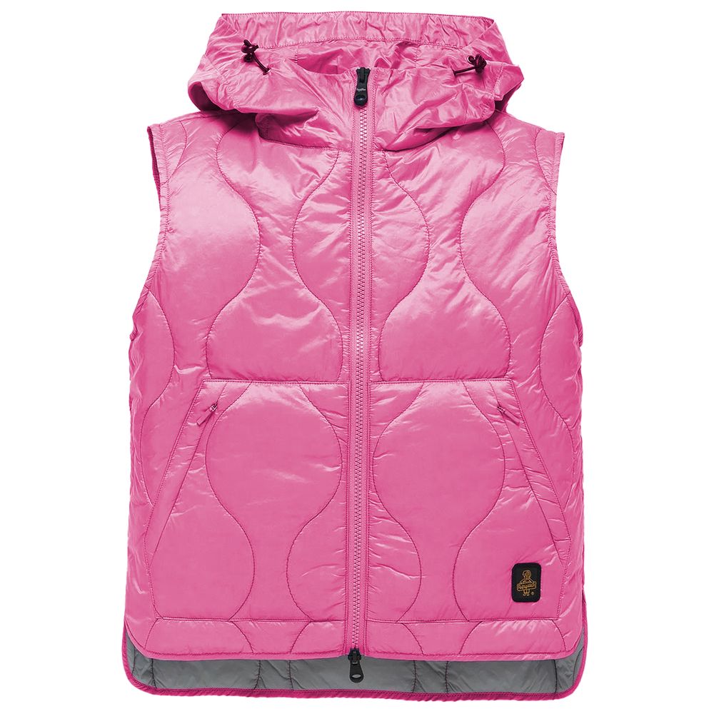 Fuchsia Polyamide Vest - ventzia