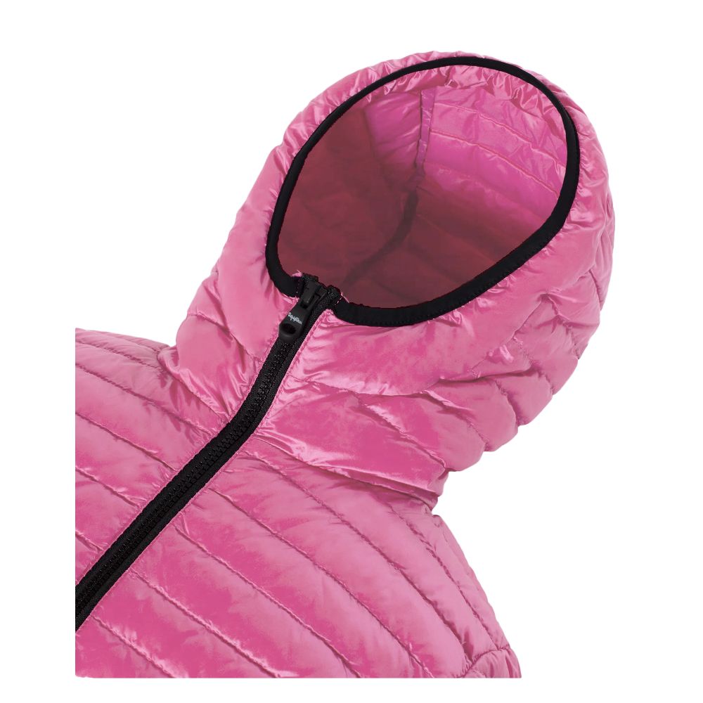 Pink Polyamide Jackets & Coat - ventzia