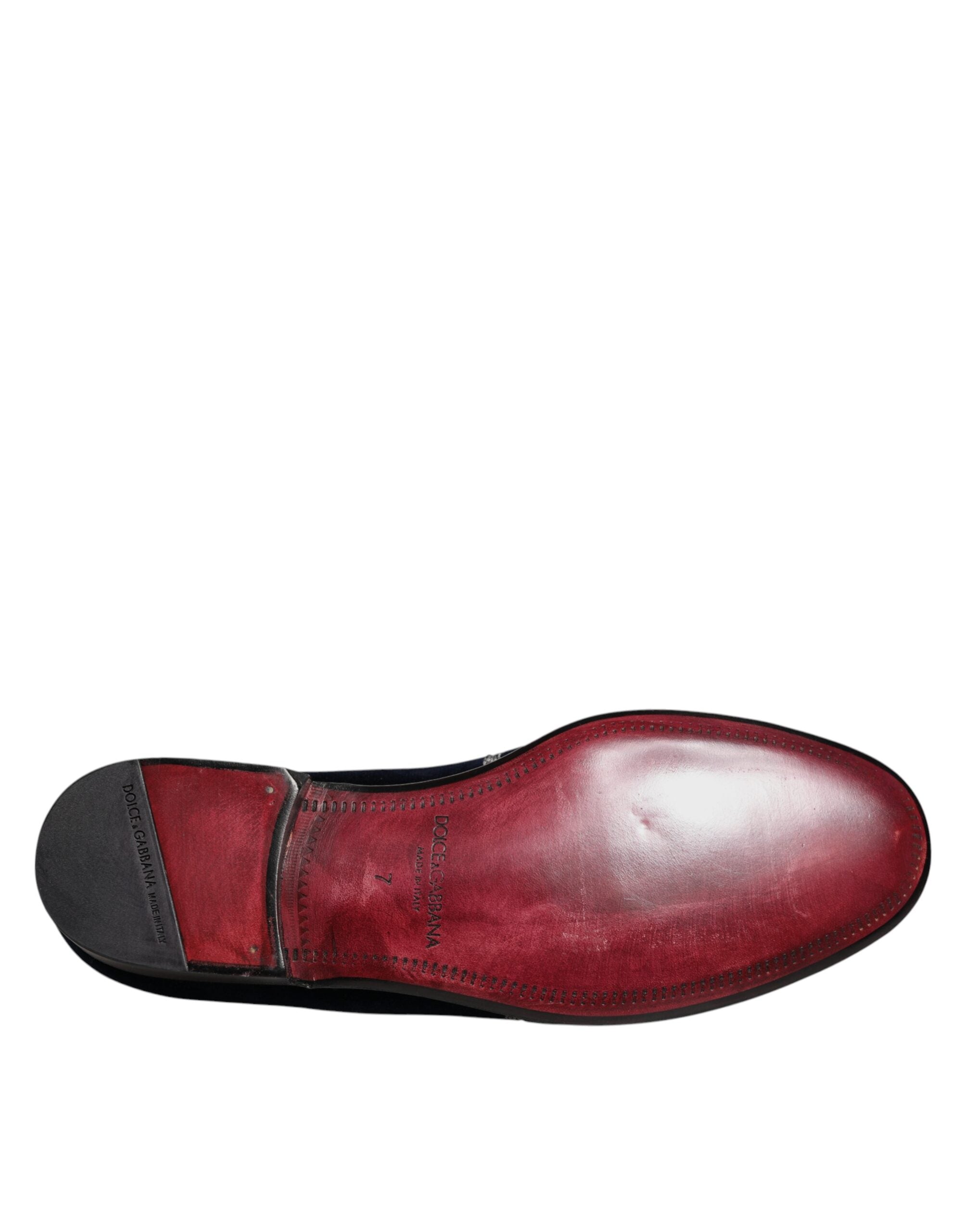 Black Velvet Floral Gun Loafers Dress Shoes - ventzia
