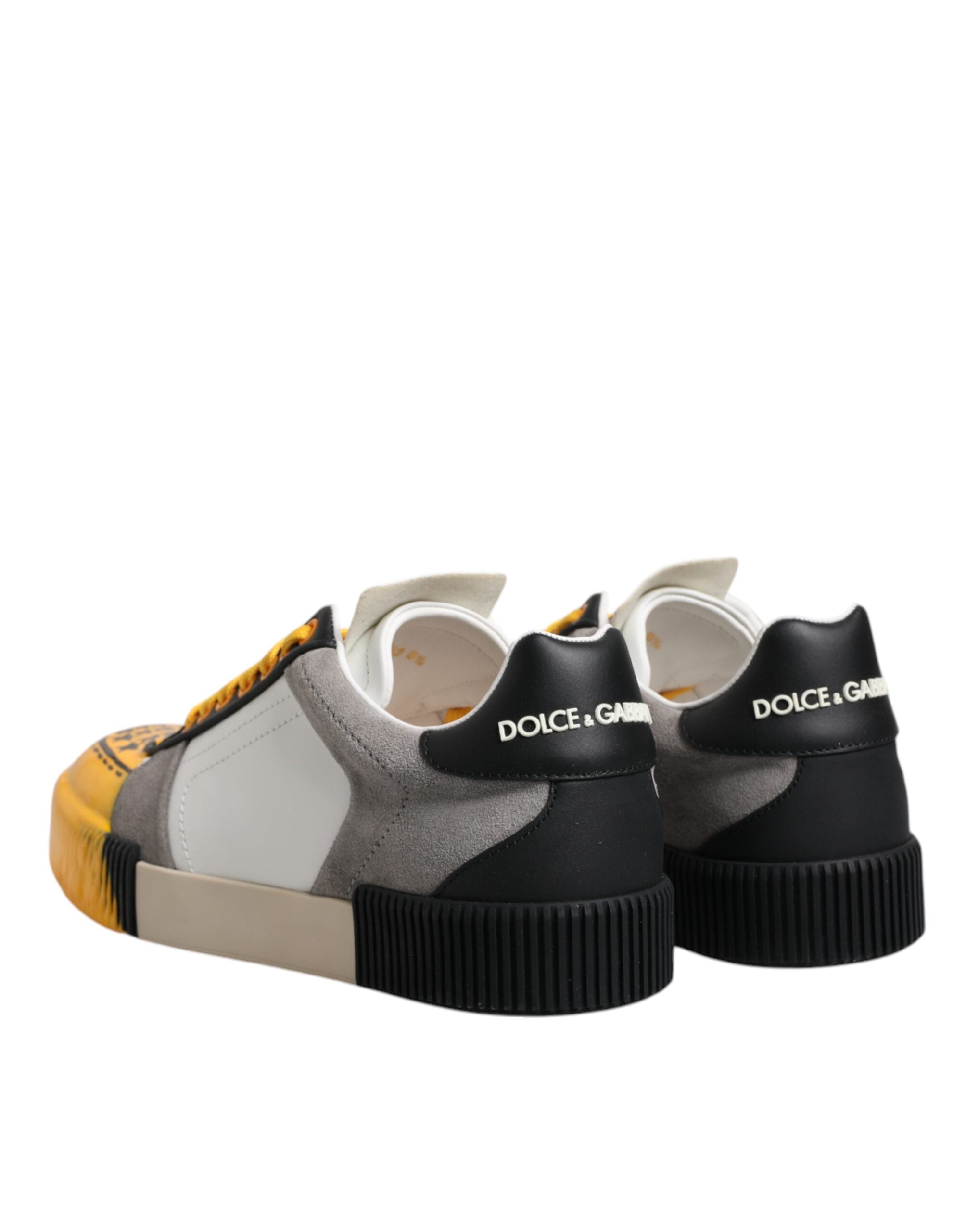 Multicolor Leather DNA Low Top Sneakers Shoes - ventzia