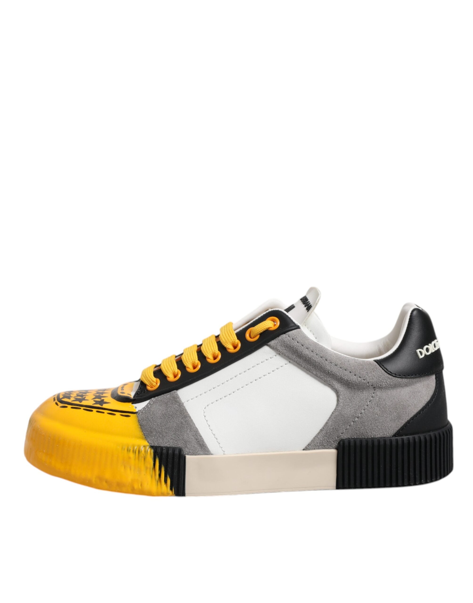 Multicolor Leather DNA Low Top Sneakers Shoes - ventzia