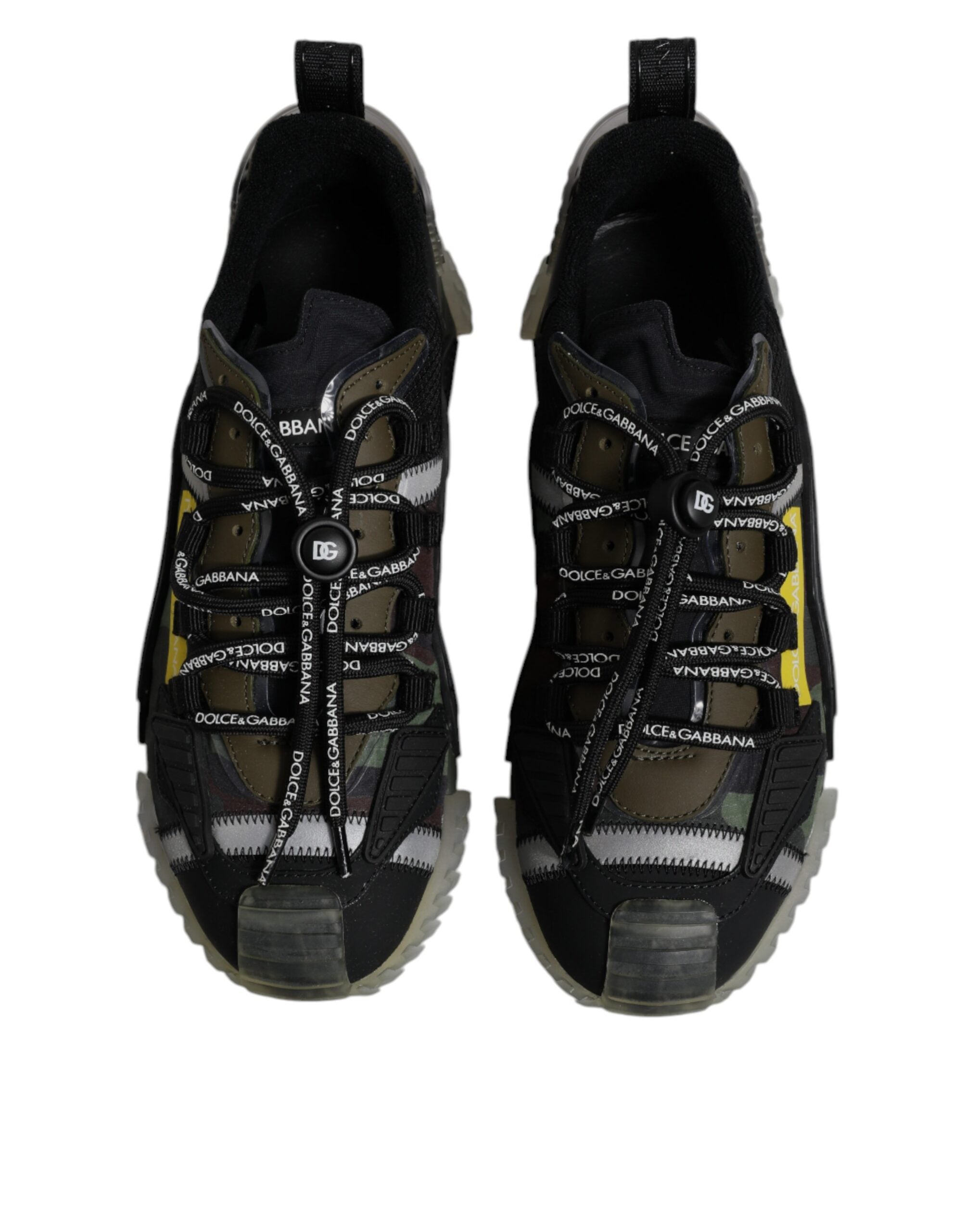 Black Green Camo NS1 Low Top Sneakers Shoes - ventzia