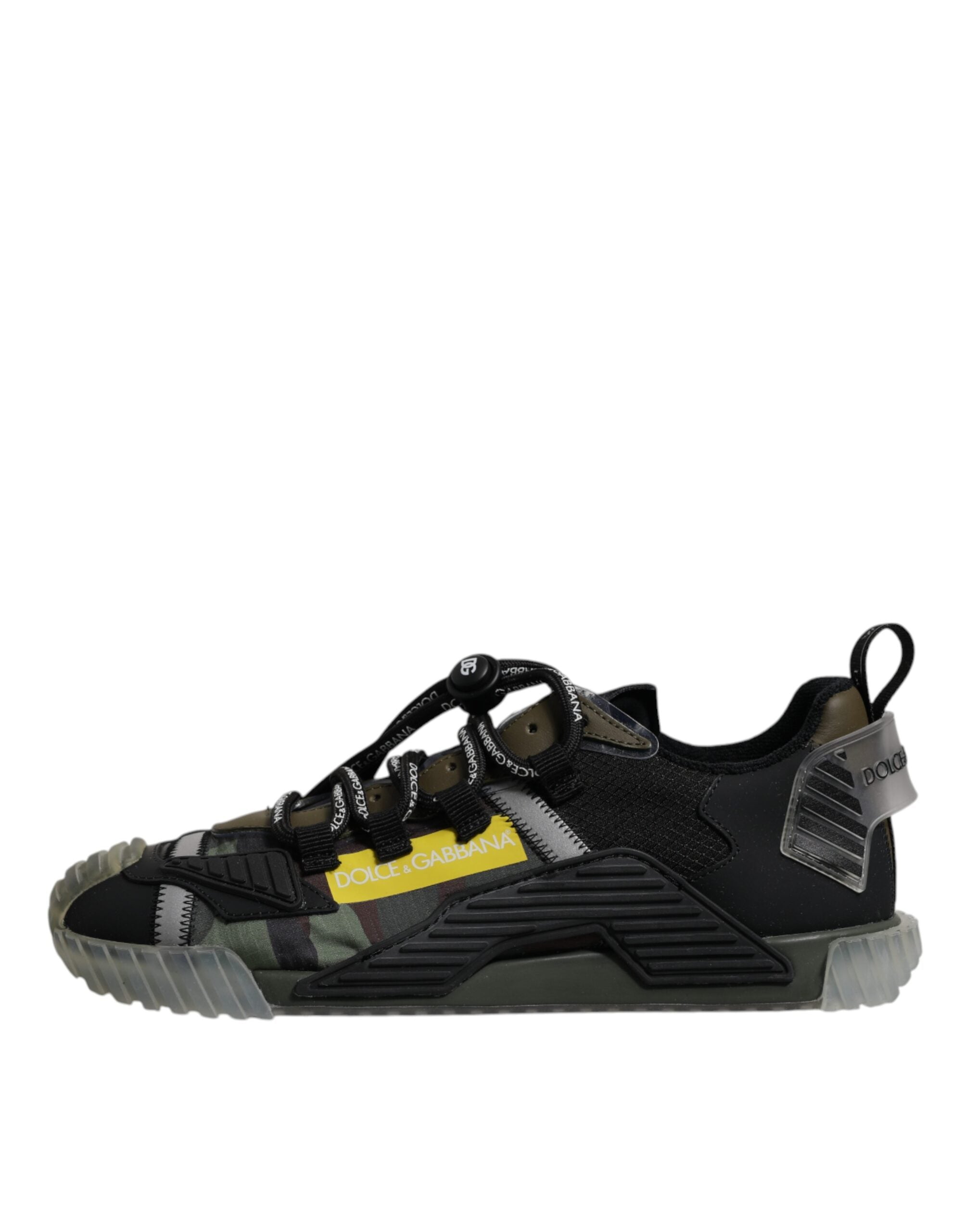 Black Green Camo NS1 Low Top Sneakers Shoes - ventzia