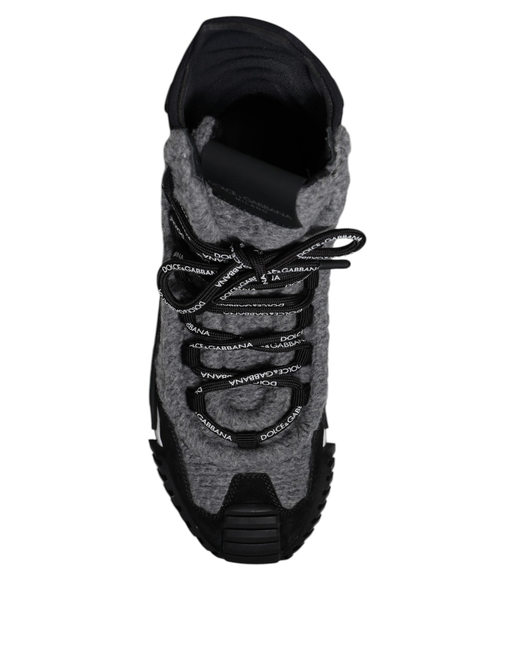 Gray Black NS1 High Top Boots Sneakers Shoes - ventzia