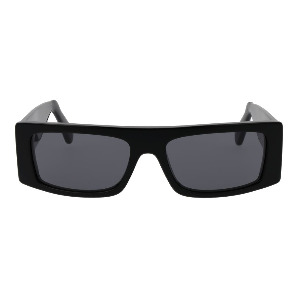 Black Plastic Sunglasses - ventzia